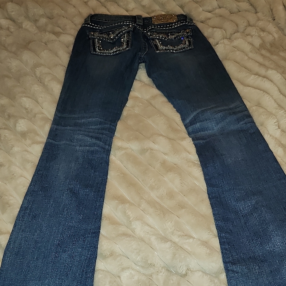 Stylish Blue Denim Jeans - Picture 4 of 5